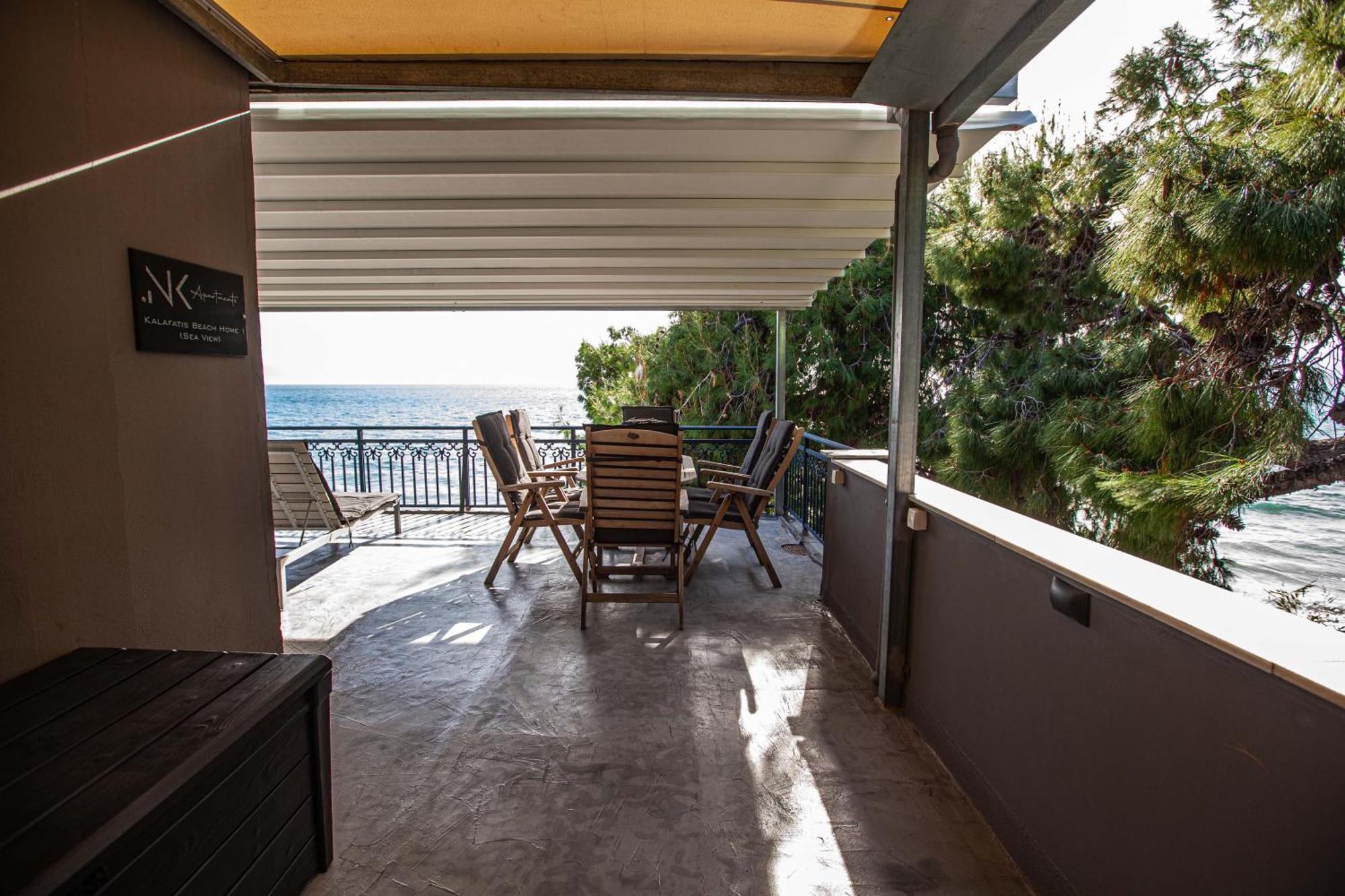 Kalafatis Beach Home Итеа Стая снимка