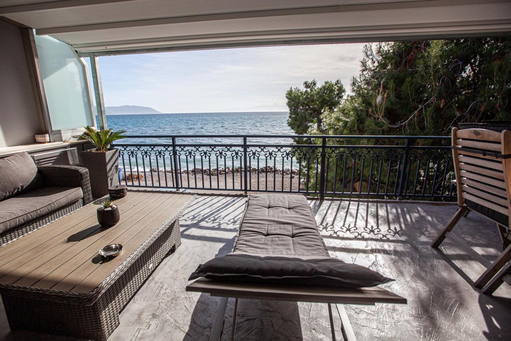 Kalafatis Beach Home Итеа Стая снимка
