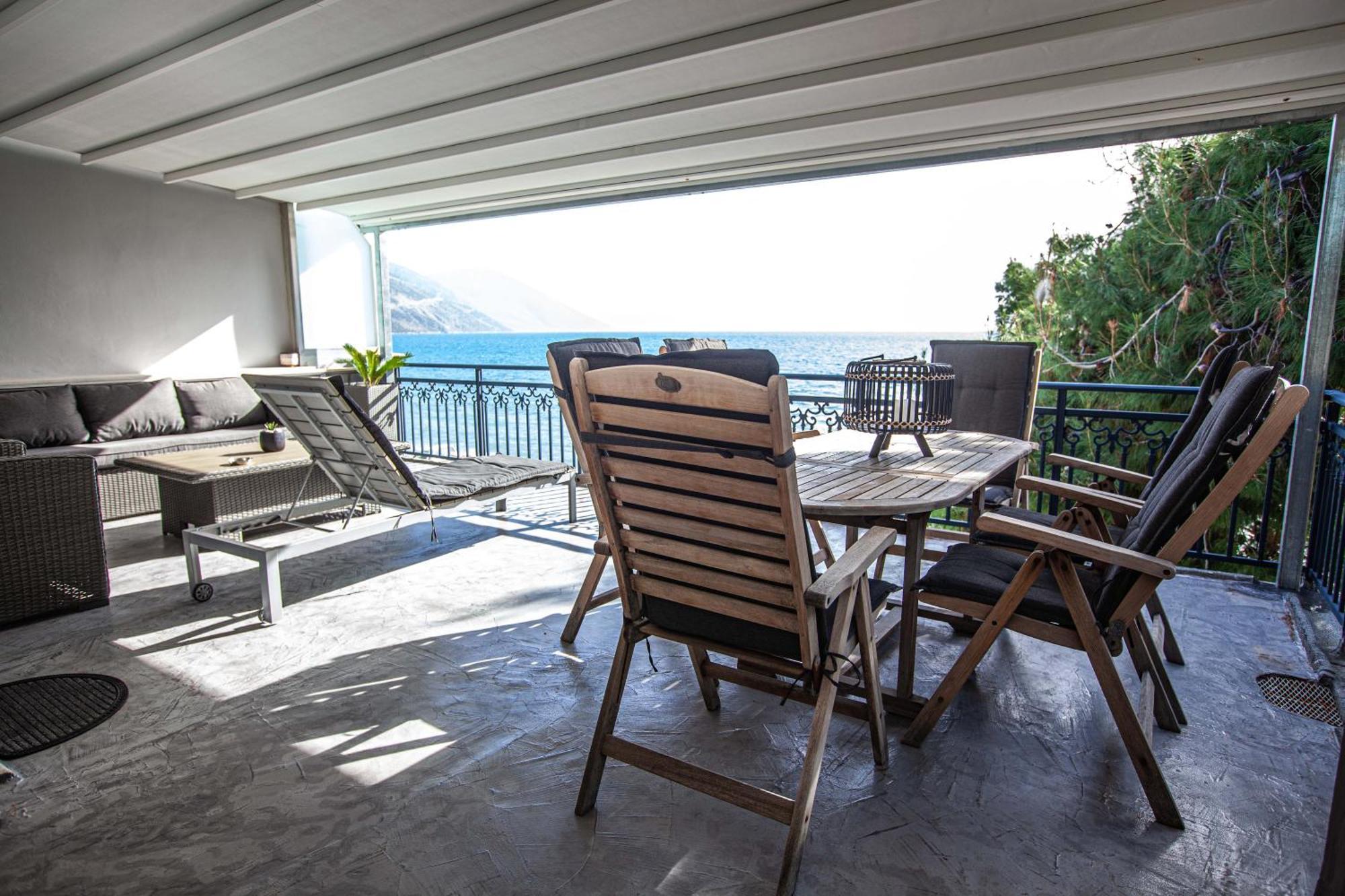 Kalafatis Beach Home Итеа Стая снимка