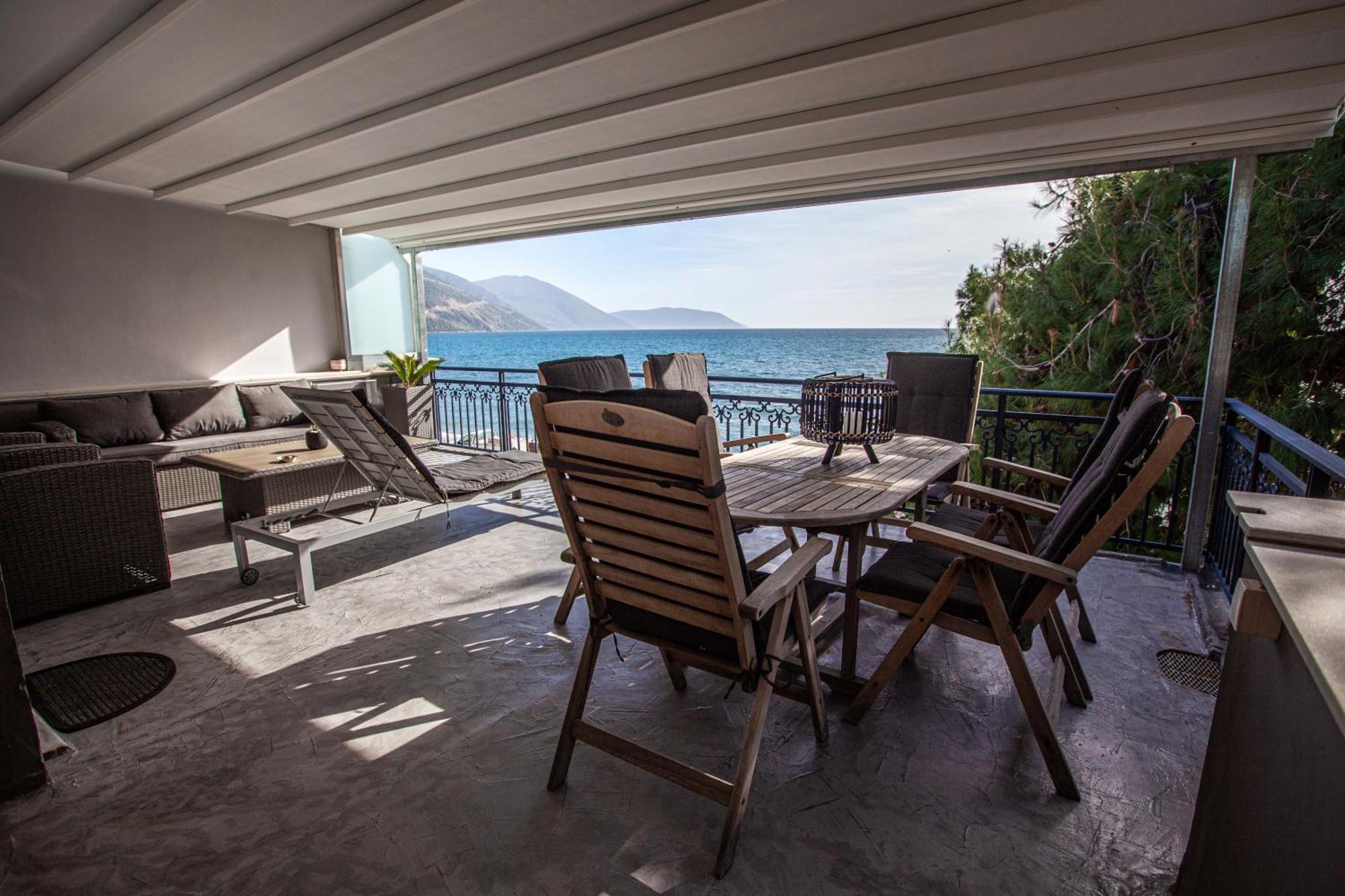 Kalafatis Beach Home Итеа Стая снимка
