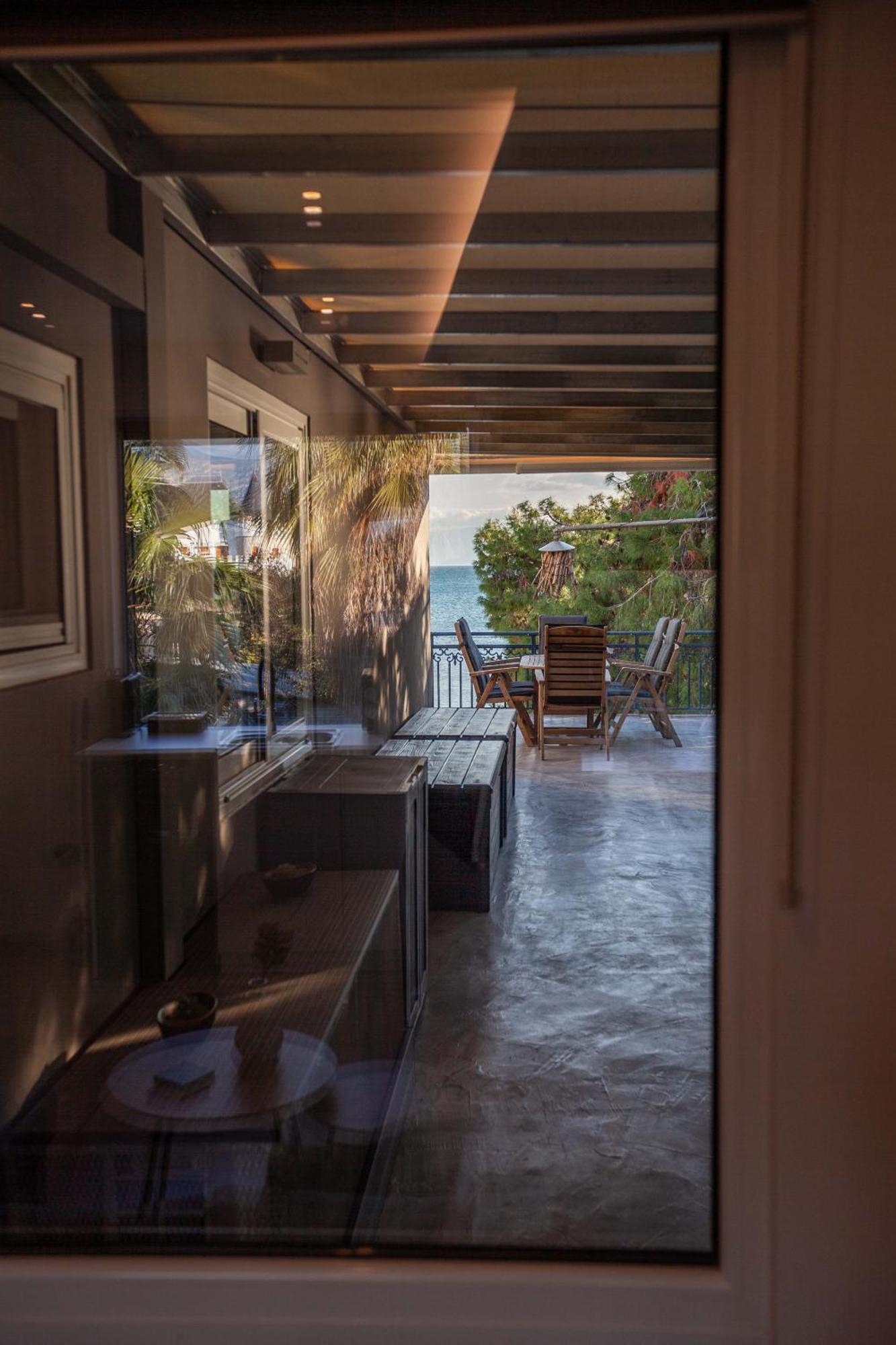 Kalafatis Beach Home Итеа Стая снимка